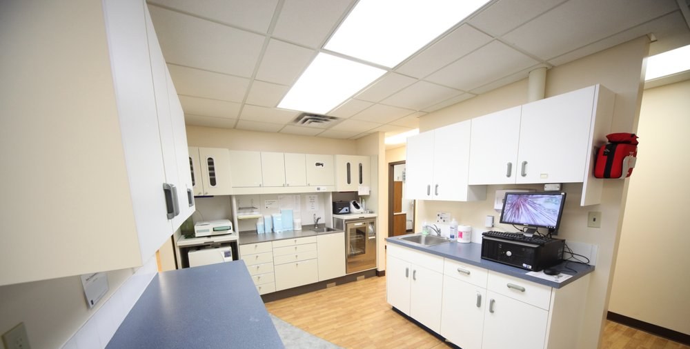 The sterilization room at Al Care Dental in Leduc